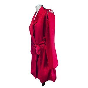 Fredericks of Hollywood NWT Summer Lattice LacingLingerie Night Robe Sz XL Women